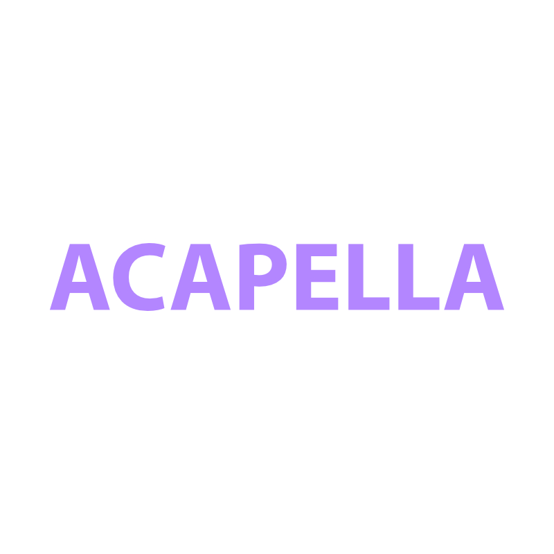 Acapellas