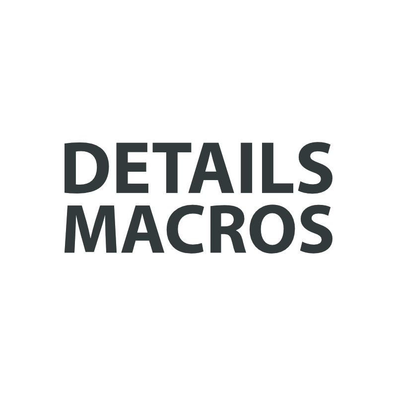 Details / Macros